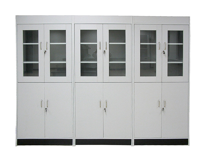 Hospital Lockable 900mm Laboratory Storage Cabinet Epoxy Powder Coating
